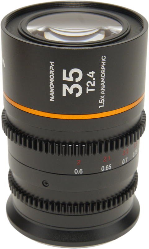 LAOWA Nanomorph 35mm T2.4 1.5X S35 (Amber) - MFT