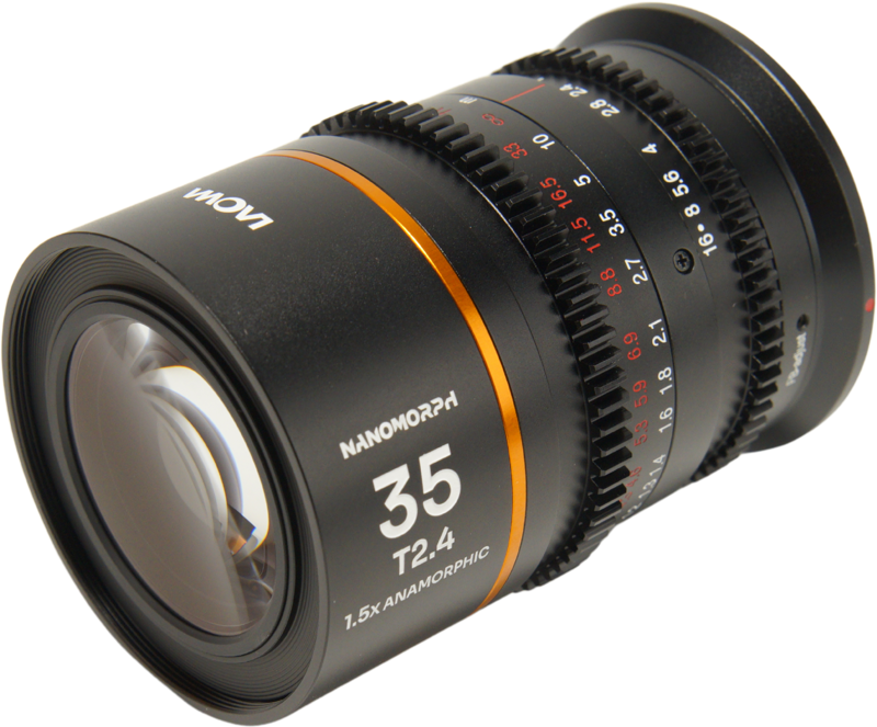 LAOWA Nanomorph 35mm T2.4 1.5X S35 (Amber) - DL
