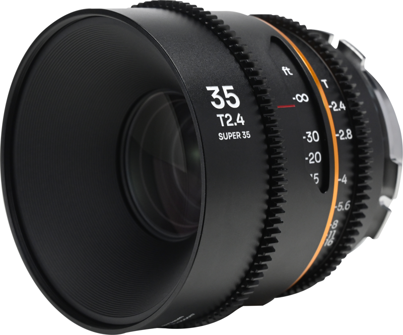 LAOWA Nanomorph 35mm T2.4 1.5X S35 (Amber) - Arri PL/Canon EF