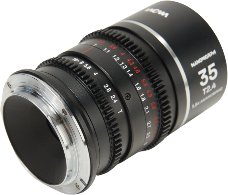 LAOWA Nanomorph 35mm T2.4 1.5X S35 (Silver) - Sony E
