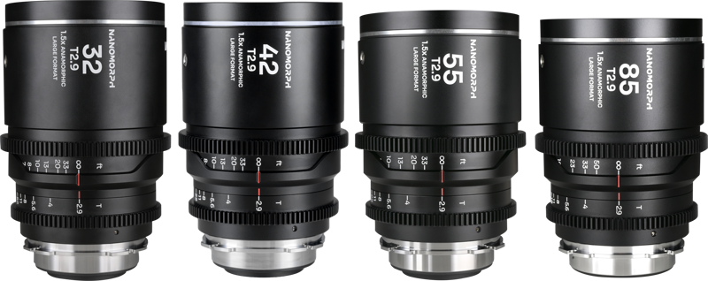 the Nanomorph LF Prime lenses are well-suited for handheld shooting