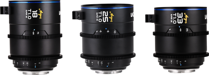 Laowa Argus S35 Cine T1 lenses offer filmmakers and cinematographers exceptional optical quality