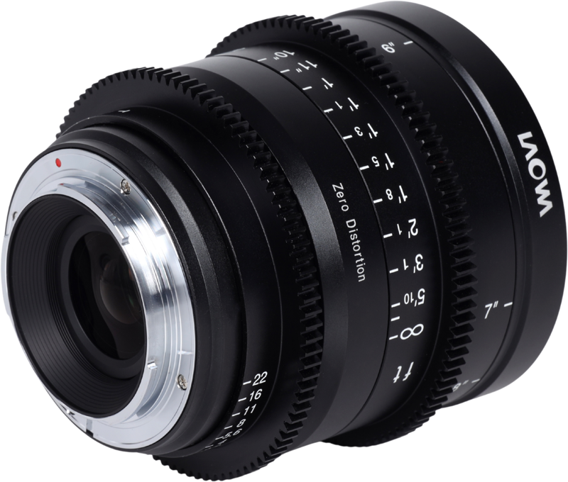 LAOWA 15mm T2.1 Zero-D Cine Lens - Sony FE (feet)