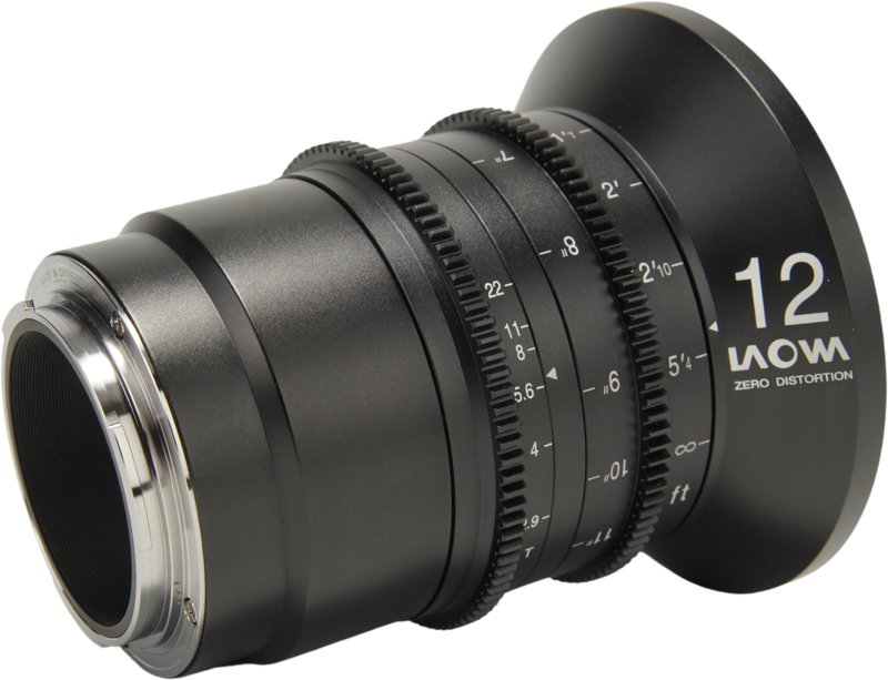 LAOWA 12mm T2.9 Zero-D Cine Lens - Canon RF (feet)