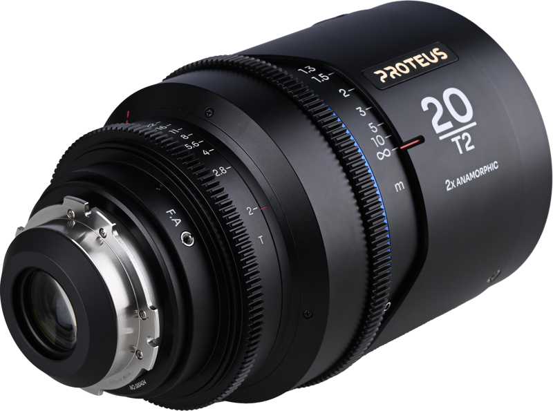 LAOWA Proteus 2X Anamorphic 20mm T2 -Blue - Arri PL/ Canon EF