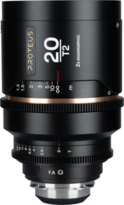 LAOWA Proteus 2X Anamorphic 20mm T2 -Amber - Arri PL/ Canon EF