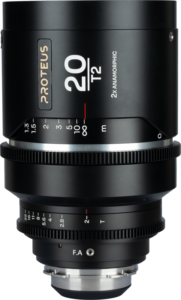 LAOWA Proteus 2X Anamorphic 20mm T2 -Silver - Arri PL/ Canon EF