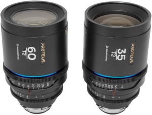 LAOWA Proteus 2xAnamorphic 2-Lens Bundle Set A (35mm, 60mm) - Blue - Arri PL/Canon EF (feet)