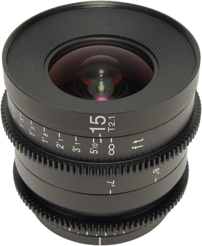 LAOWA 15mm T2.1 Zero-D Cine Lens - Canon RF (feet)