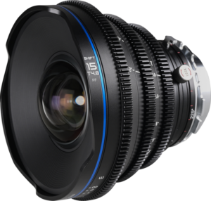 and landscape filming. Its ultra-wide-angle perspective and versatile shift capabilities make it an ideal tool for achieving precise framing and correcting perspective distortion directly in-camera.