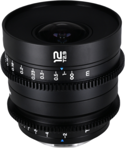ultra-wide-angle cine lens specifically designed for filmmakers who demand superior optical performance in a lightweight and compact form factor. With its expansive 122° angle of view