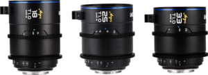 LAOWA Argus S35 Cine 3-Lens Bundle (18mm,25mm,33mm) - Fuji X