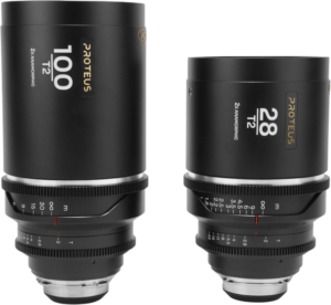 LAOWA Proteus 2X Anamorphic 2-Lens Bundle Set C (28mm, 100mm) - Silver - Arri PL/Canon EF