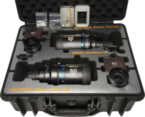 LAOWA Proteus 2X Anamorphic 2-Lens Bundle Set A (35mm, 60mm) - Blue - Arri PL/Canon EF