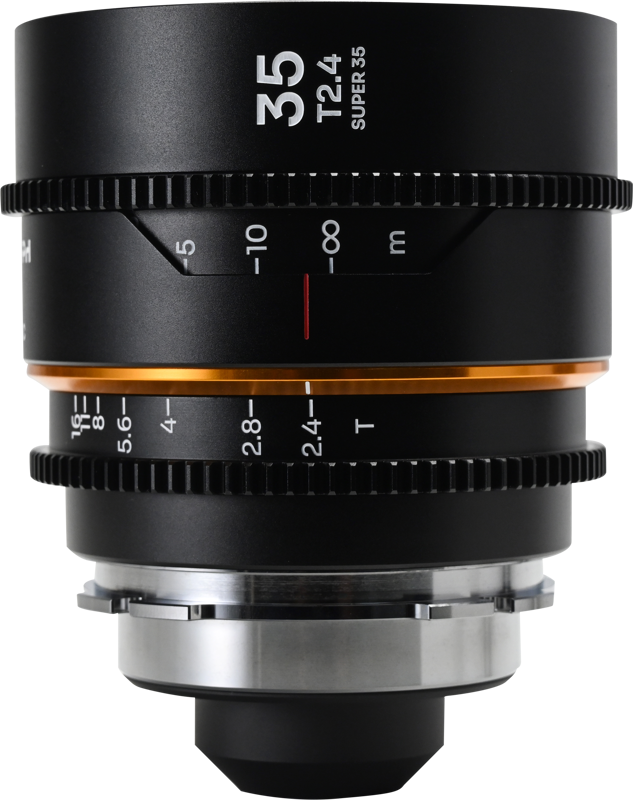 LAOWA Nanomorph 35mm T2.4 1.5X S35 (Amber) - Arri PL/Canon EF