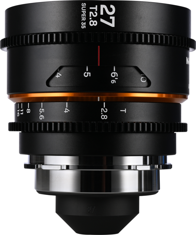 LAOWA Nanomorph 27mm T2.8 1.5X S35 (Amber) - Arri PL/Canon EF