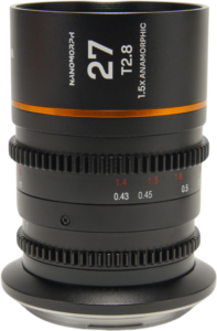 LAOWA Nanomorph 27mm T2.8 1.5X S35 (Amber) - Nikon Z
