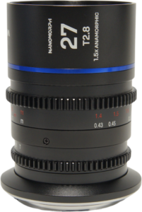 LAOWA Nanomorph 27mm T2.8 1.5X S35 (Blue) - Canon RF
