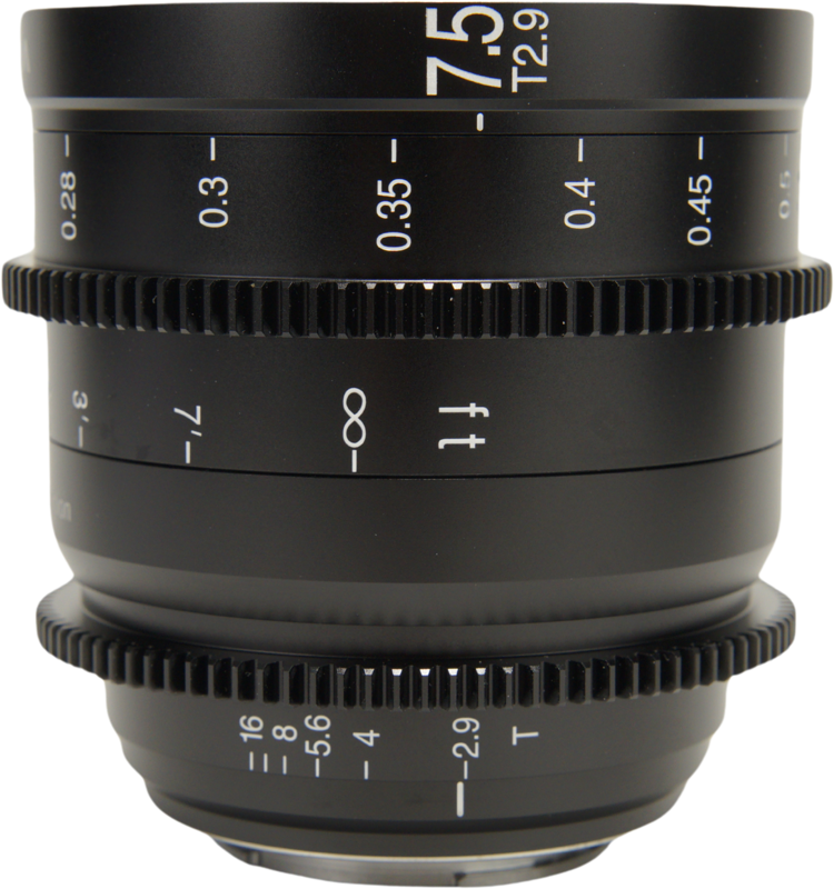 LAOWA 7.5mm T2.9 Zero-D S35 Cine Lens - Fuji X