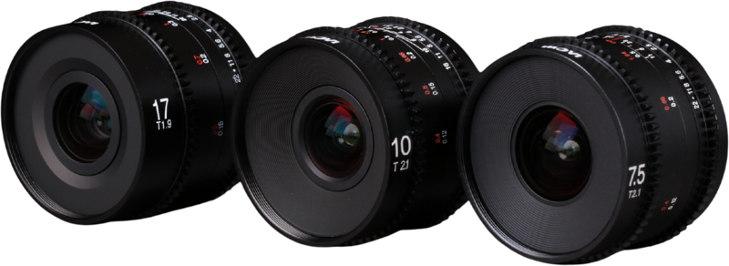 high-performance cine lenses—Laowa 7.5mm T2.1