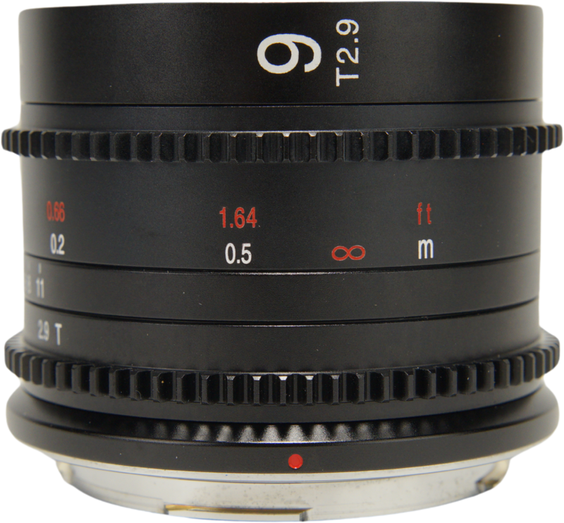 LAOWA 9mm T2.9 Zero-D Cine Lens - L Mount