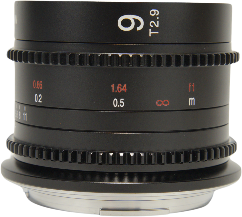 LAOWA 9mm T2.9 Zero-D Cine Lens - Canon RF