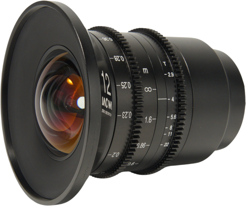 LAOWA 12mm T2.9 Zero-D Cine Lens - Sony FE