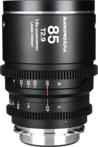 LAOWA Nanomorph LF 85mm T2.9 1.5X (Silver) - Arri PL/Canon EF