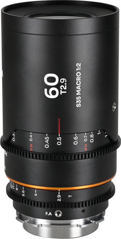 this lens offers a 1.5x squeeze ratio and true 1:2 macro magnification