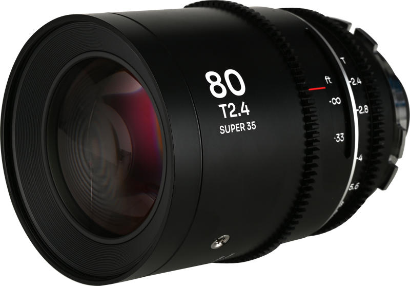 LAOWA Nanomorph 80mm T2.4 1.5X S35 (Silver) - Arri PL/Canon EF