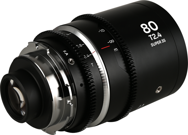 LAOWA Nanomorph 80mm T2.4 1.5X S35 (Silver) - Arri PL/Canon EF