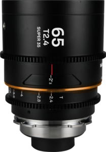 LAOWA Nanomorph 65mm T2.4 1.5X S35 (Amber) - Arri PL/Canon EF
