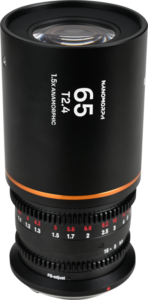 this lens delivers a true cinematic widescreen look with beautifully rendered oval bokeh and elongated horizontal flares. The 65mm focal length provides a flattering compression effect