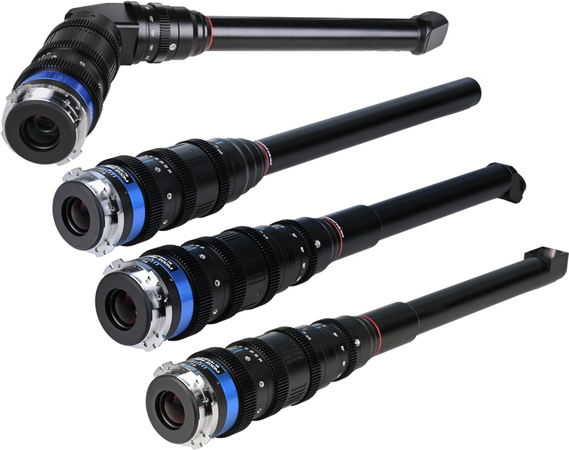 LAOWA Probe Zoom 4-lens Bundle 15–24mm T8 Lens (Direct, Periscope, 35° Degree, 90° Degree) Arri PL