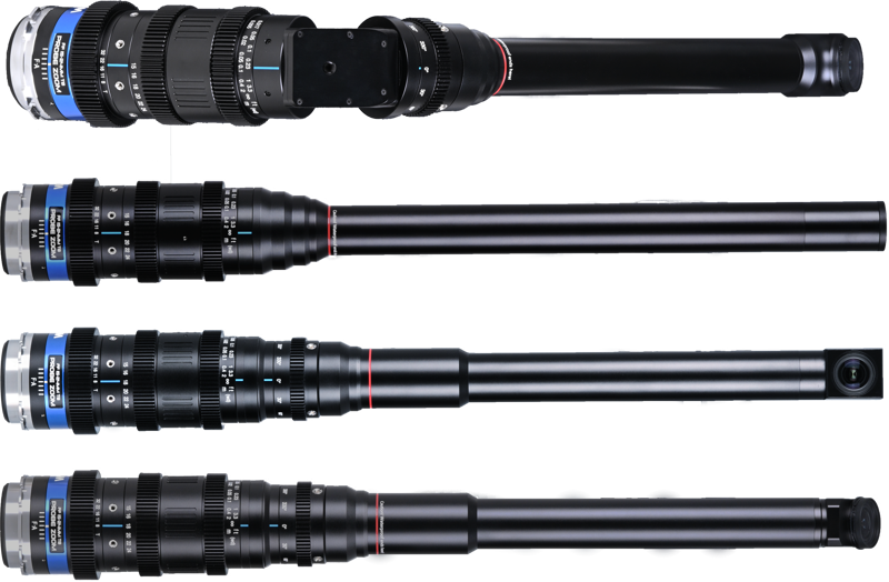 LAOWA Probe Zoom 4-lens Bundle 15–24mm T8 Lens (Direct, Periscope, 35° Degree, 90° Degree) Arri PL