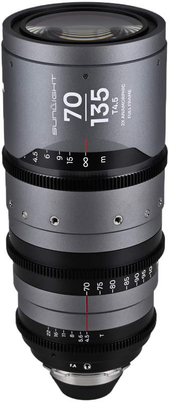 LAOWA Sunlight 70-135mm T4.5 2x FF Anamorphic Zoom (Clear) Arri PL
