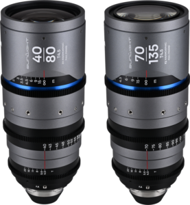 LAOWA Sunlight 2X Anamorphic Zoom 2-Lens Bundle (40-80mm,70-135mm) (Blue) Arri PL