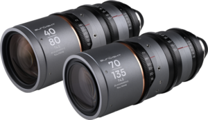 LAOWA Sunlight 2X Anamorphic Zoom 2-Lens Bundle (40-80mm,70-135mm) (Amber) Arri PL
