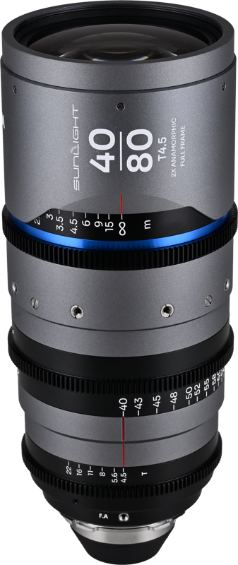 designed to keep a constant 2x squeeze across its range in a compact cine housing. It covers wide establishing through medium framing in one lens