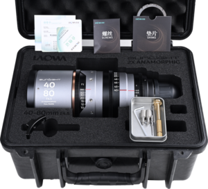 LAOWA Sunlight 40-80mm T4.5 2x FF Anamorphic Zoom (Amber) Arri PL