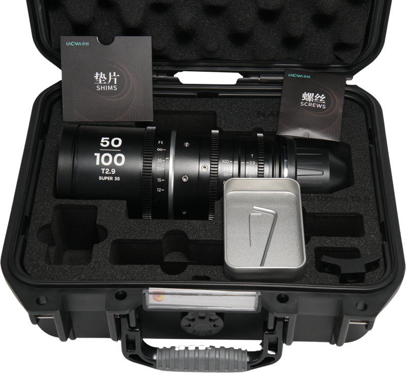 and distinctive anamorphic flares. With its versatile 50-100mm zoom range