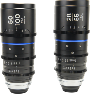 LAOWA Nanomorph S35 Zoom 2-Lens Bundle (28-55mm, 50-100mm) (Blue) - Arri PL