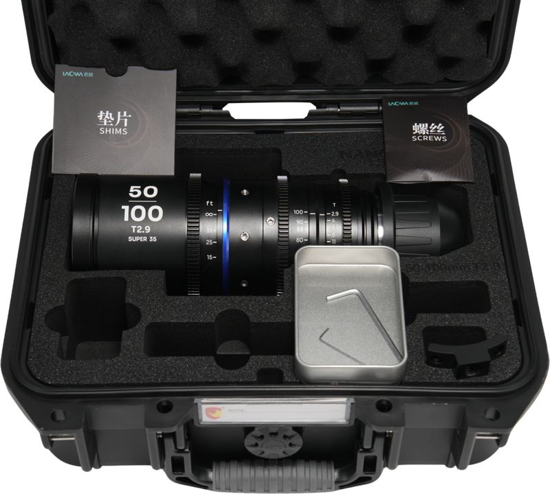 and distinctive anamorphic flares. With its versatile 50-100mm zoom range