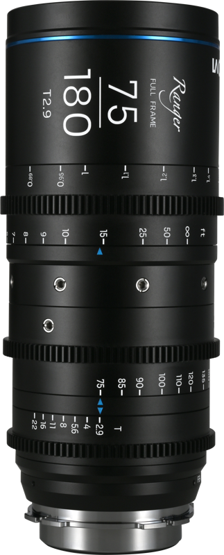 LAOWA Ranger FF 75-180mm T2.9 Cine Lens- Arri PL/Canon EF