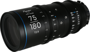 enhancing subject separation and background blur. The 75-180mm focal length provides versatility for tight framing