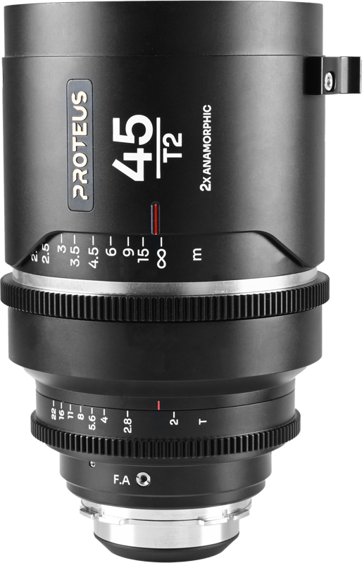 LAOWA Proteus 2X Anamorphic 45mm T2 - Silver - Arri PL/Canon EF