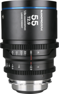 LAOWA Nanomorph LF 55mm T2.9 1.5X (Blue) - Arri PL/Canon EF
