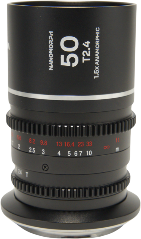 LAOWA Nanomorph 50mm T2.4 1.5X S35 (Silver) - Canon RF