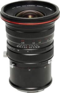 it offers an expansive angle of view while maintaining straight lines and minimal distortion—ideal for capturing tall structures and tight interior spaces without the need for correction in post.