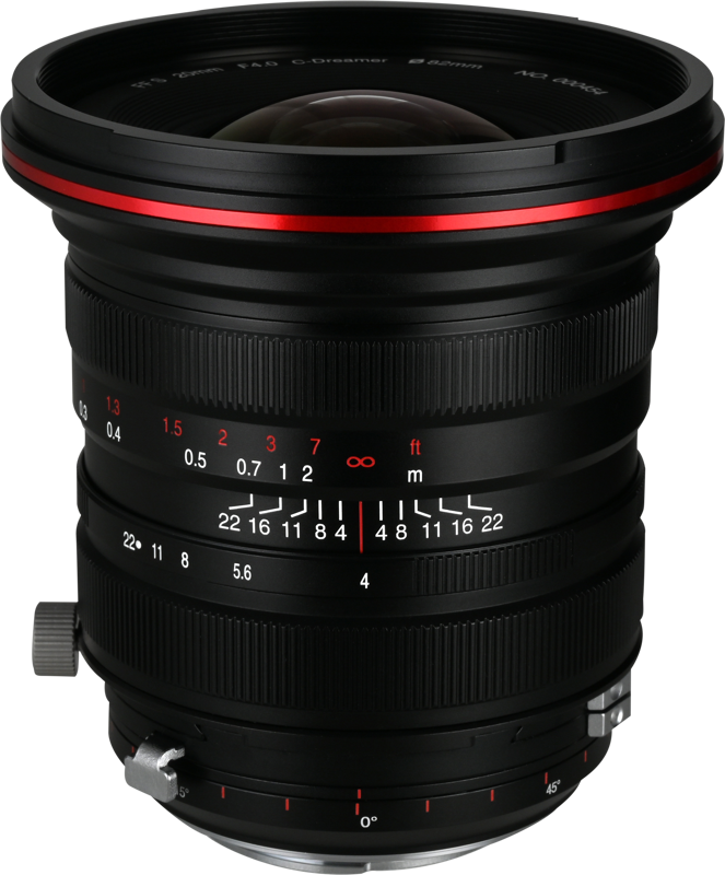 this lens allows photographers to correct perspective distortion